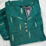 zorra dark green buddha cotton kurti (copy)
