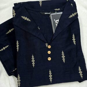 zorra dark green buddha cotton kurti (copy)