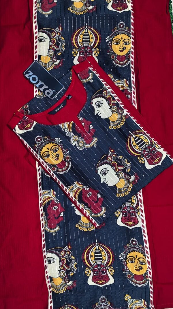 Zorra Red Kathakali berlin slik Kurti